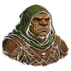 Cave Troll — Hunter portrait