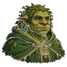 Forest Troll — Druid portrait