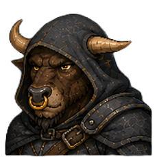Minotaur male — Rogue portrait