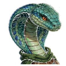 Forest Naga — Hunter portrait