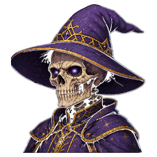Skeleton — Sorcerer portrait